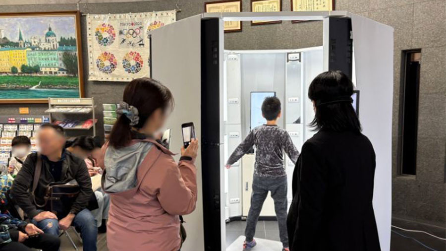 『レガスサイエンスフェスタ2025』に登場した「Myアバター3D」の画像