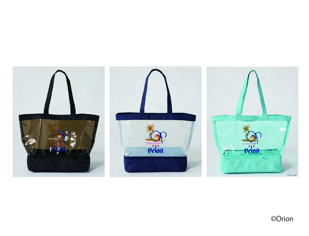 【Ocean Pacific×ORION】2重底ビニールバッグ